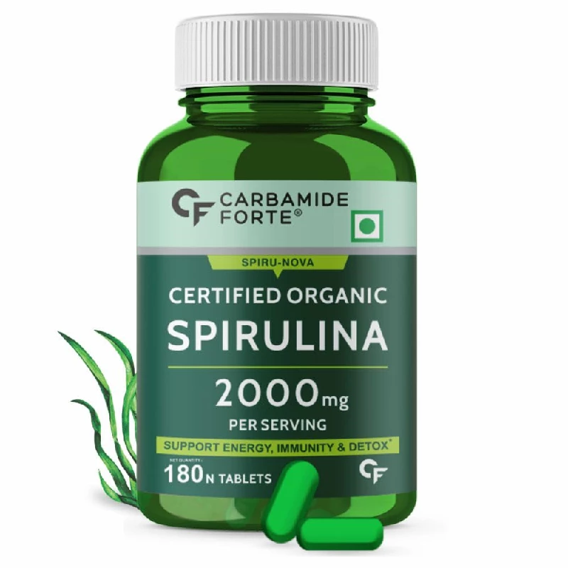 Carbamide Forte Organic Spirulina Tablets, 540 g-1.webp